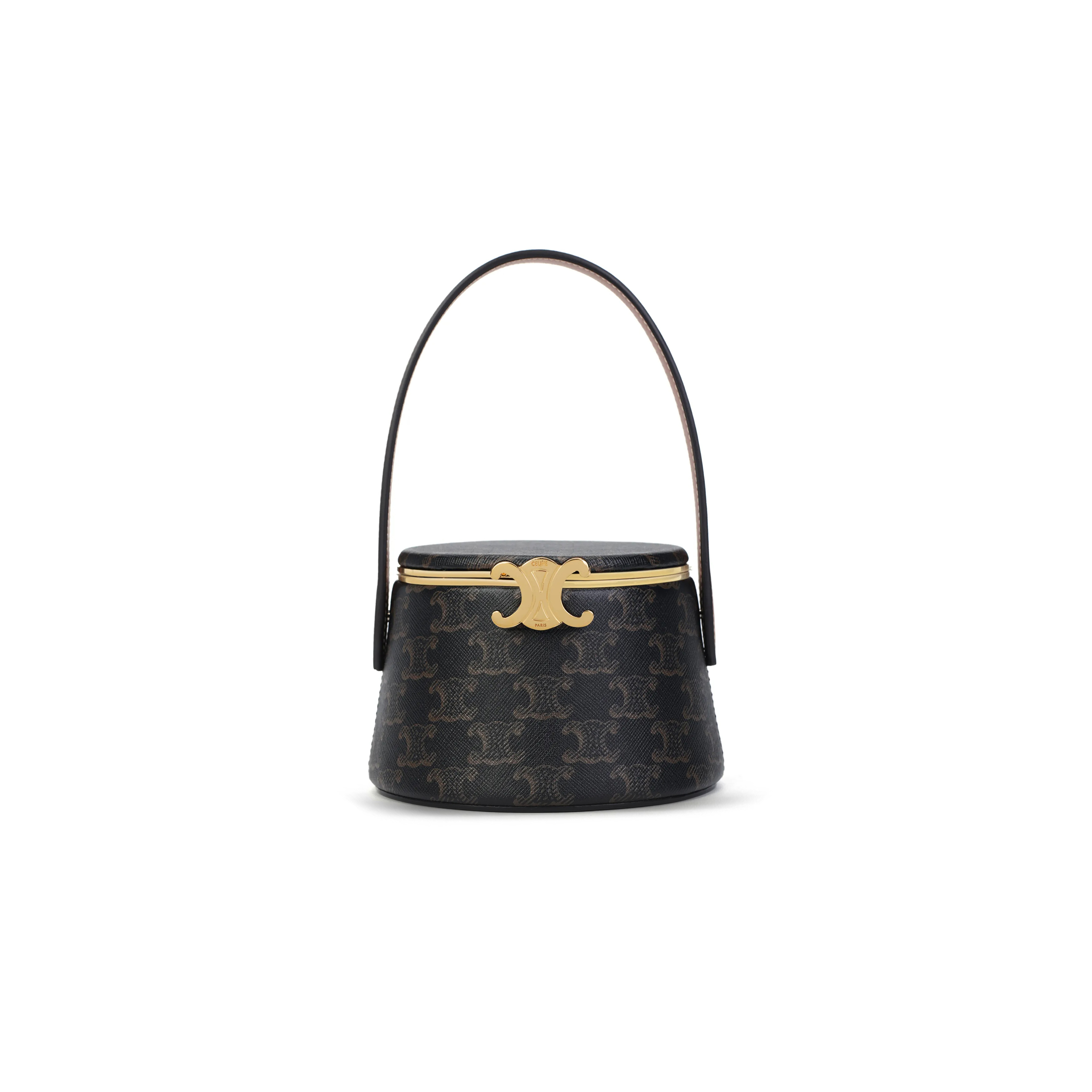 CELINE NINA MINAUDIERE IN SHEEPSKIN AND COWHIDE 111353EWI.04LU (13*13*8cm)